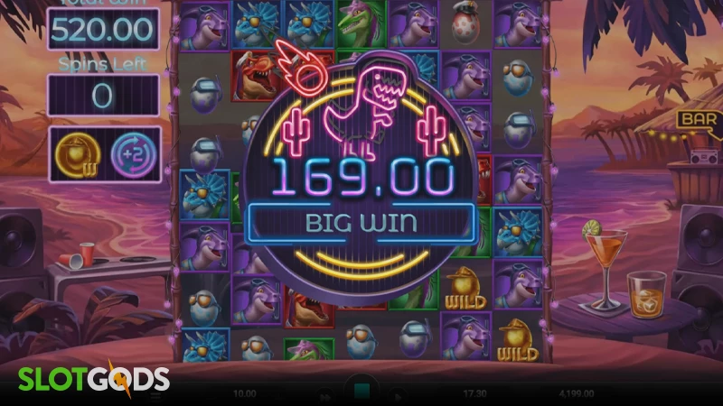 Jurassic Party Slot - Screenshot 2