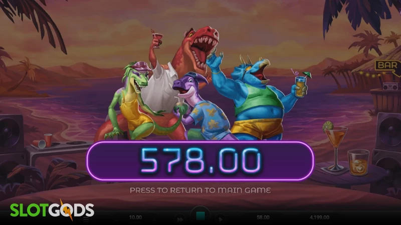 Jurassic Party Slot - Screenshot 3
