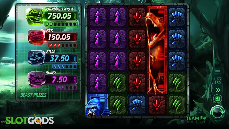 Rhino Rilla Rex Slot - Screenshot 