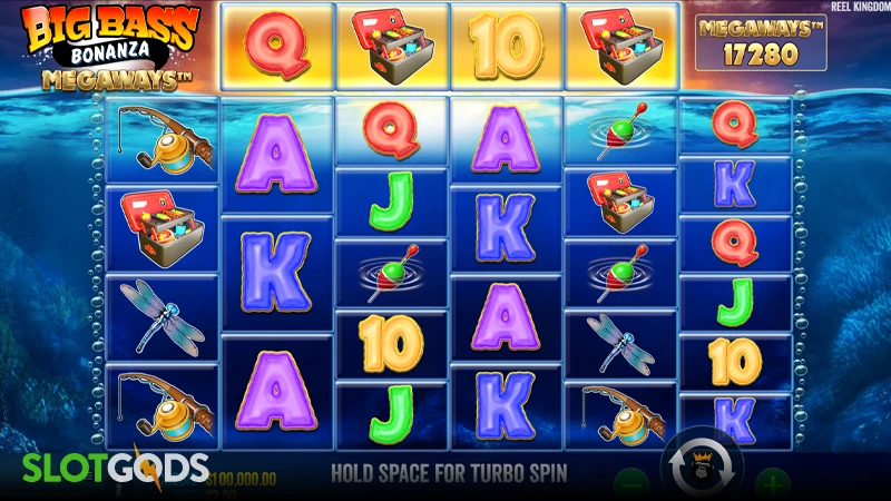 Big Bass Bonanza Megaways Slot - Screenshot 