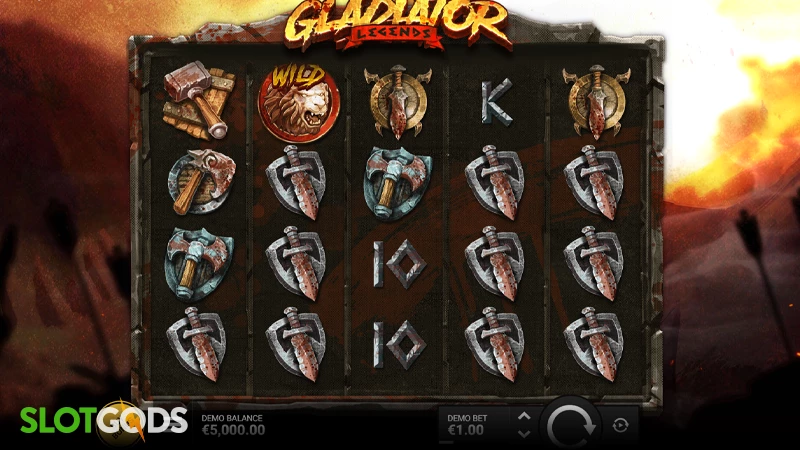 Gladiator Legends Slot - Screenshot 