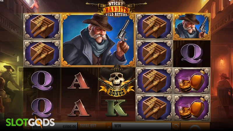 Sticky Bandits: Wild Return Slot - Screenshot 