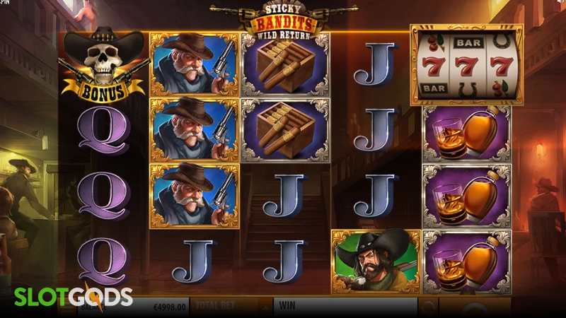 Sticky Bandits: Wild Return Slot - Screenshot 2