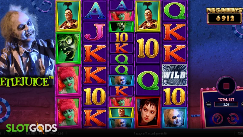 Beetlejuice Megaways Slot - Screenshot 2