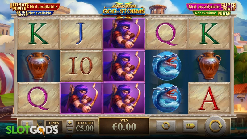 Age of the Gods: God of Storms 2 Slot - Screenshot 