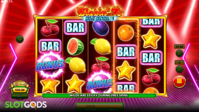 Blazin Hot 7s Big Bonus Online Slot by Light & Wonder