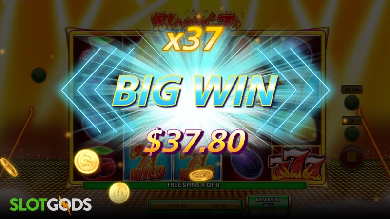 Blazin Hot 7s Big Bonus Slot - Screenshot 4