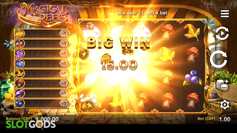 Magical Reels Slot - Screenshot 4