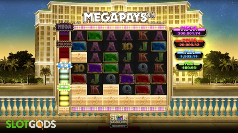 Star Clusters Megapays Slot - Screenshot 4