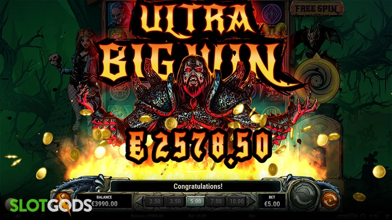 Lordi Reel Monsters Slot - Screenshot 4