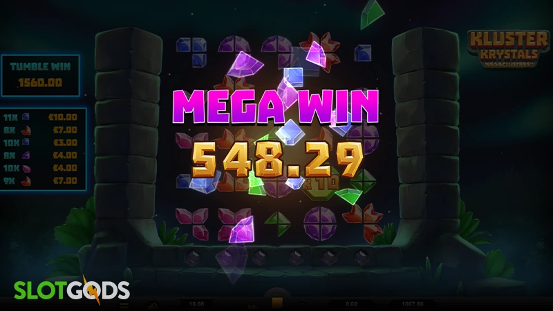 Kluster Krystals Megaclusters Slot - Screenshot 4