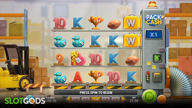 Pack & Cash Slot - Screenshot 
