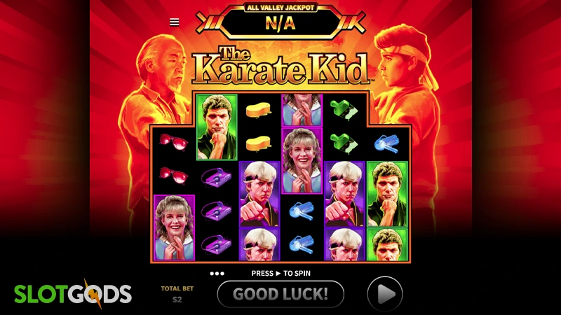 The Karate Kid Slot - Screenshot 