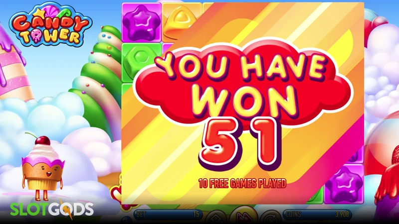 Candy Tower Slot - Screenshot 4