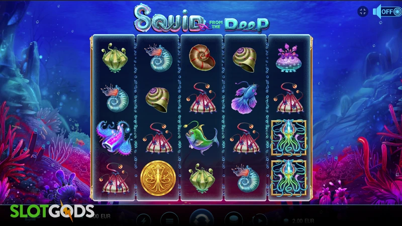 Squid from the Deep Slot - Screenshot 