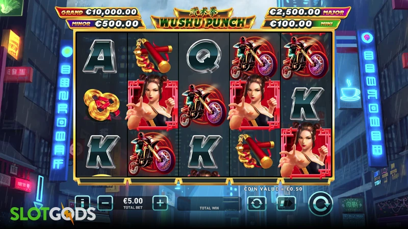 Wushu Punch Slot - Screenshot 