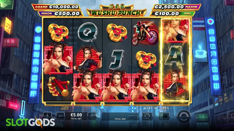 Wushu Punch Slot - Screenshot 2