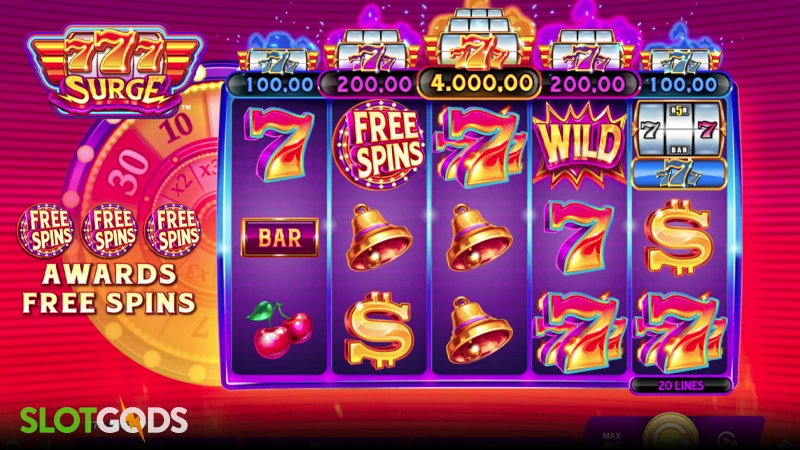 777 Surge Slot - Screenshot 