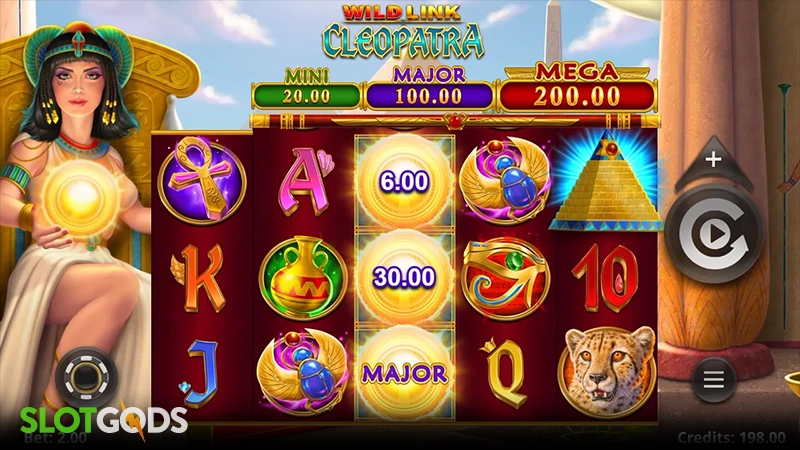 Wild Link Cleopatra Slot - Screenshot 