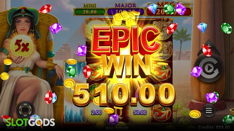 Wild Link Cleopatra Slot - Screenshot 4