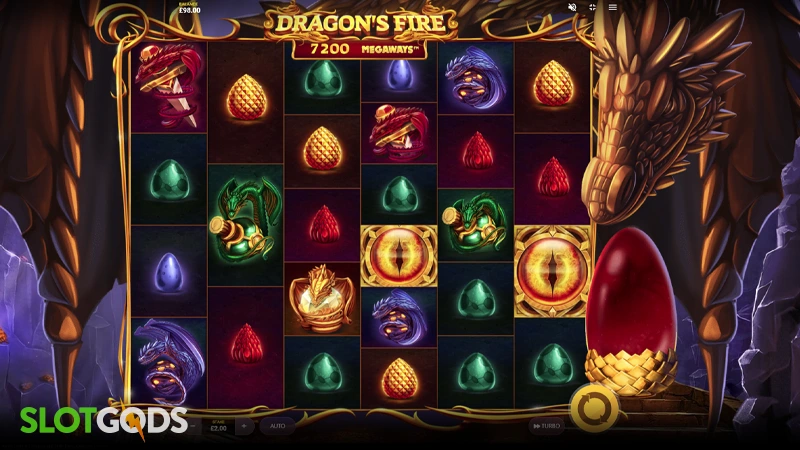 Dragon's Fire Megaways Slot - Screenshot 