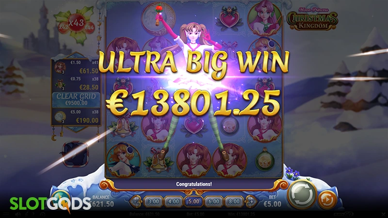 Moon Princess Christmas Kingdom Slot - Screenshot 3
