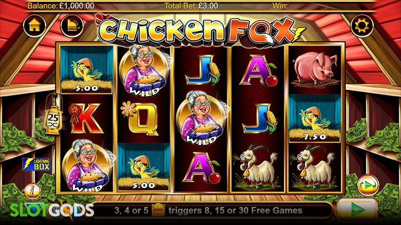 Chicken Fox Slot - Screenshot 