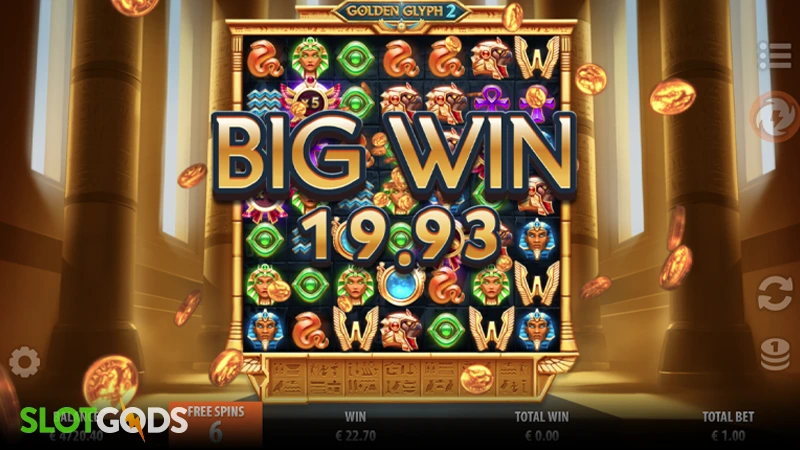 Golden Glyph 2 Slot - Screenshot 4