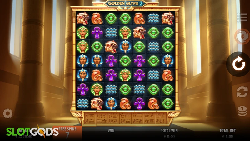 Golden Glyph 2 Slot - Screenshot 2