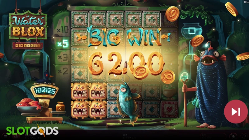 Water Blox Gigablox Slot - Screenshot 4