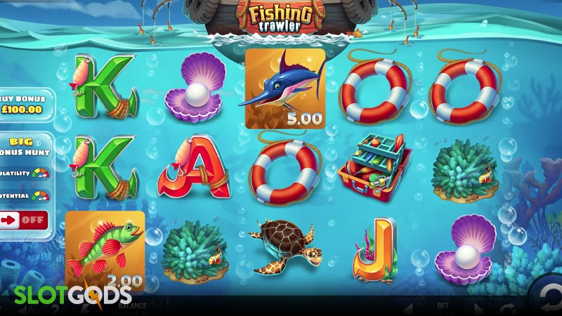 Fishing Trawler Slot - Screenshot 