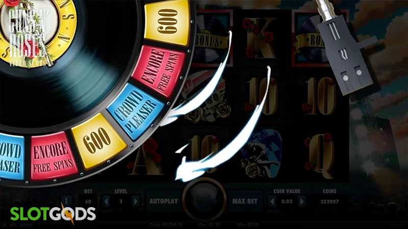 Guns N' Roses Slot - Screenshot 3