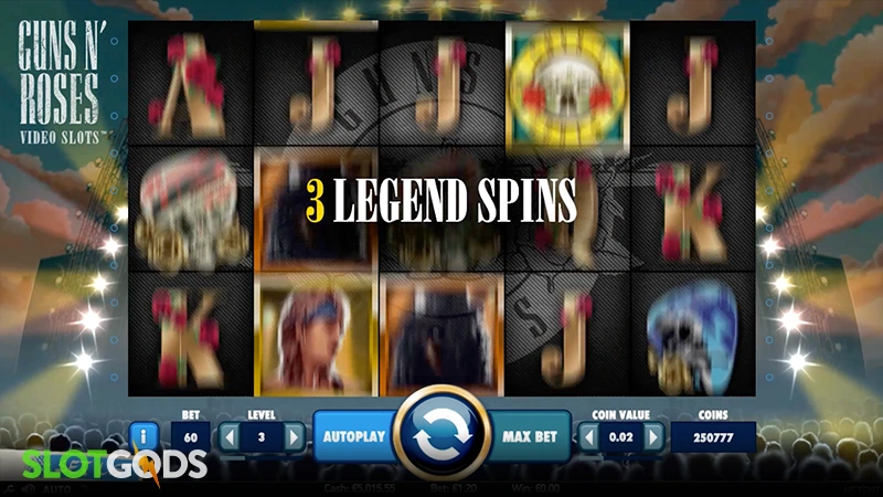 Guns N' Roses Slot - Screenshot 2