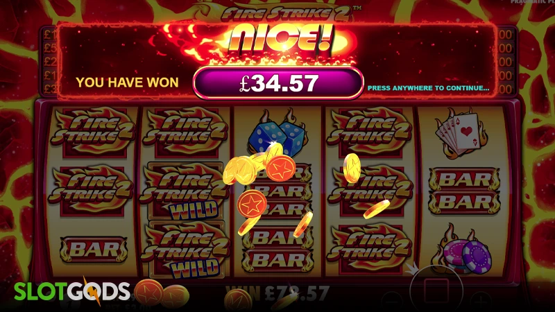 Fire Strike 2 Slot - Screenshot 4