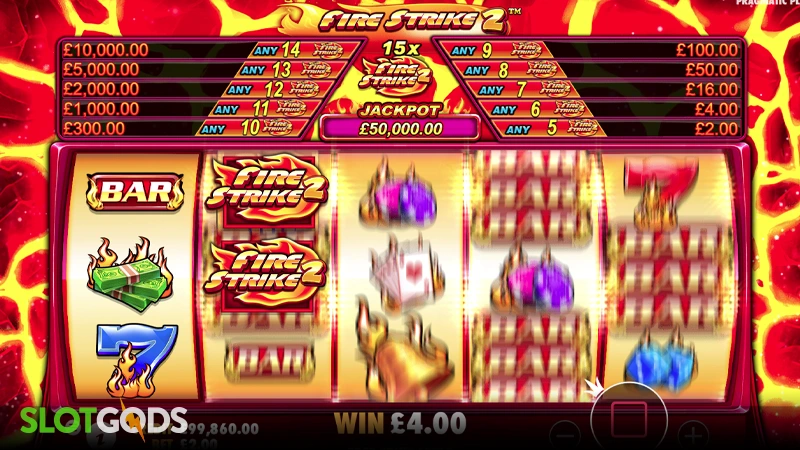 Fire Strike 2 Slot - Screenshot 3