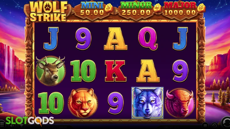 Wolf Strike Slot - Screenshot 