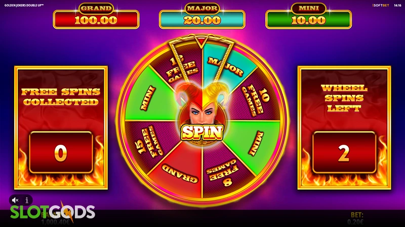 Golden Jokers Double Up Slot - Screenshot 3