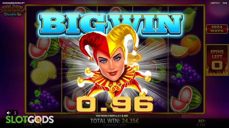 Golden Jokers Double Up Slot - Screenshot 4