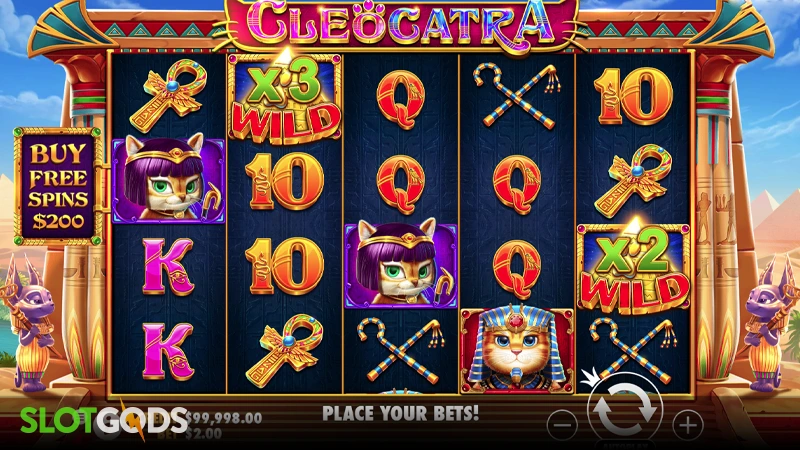 Cleocatra Slot - Screenshot 