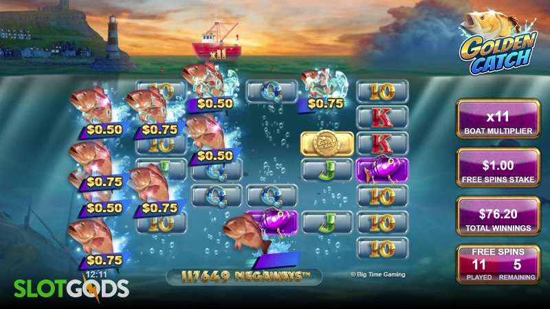 Golden Catch Slot - Screenshot 3
