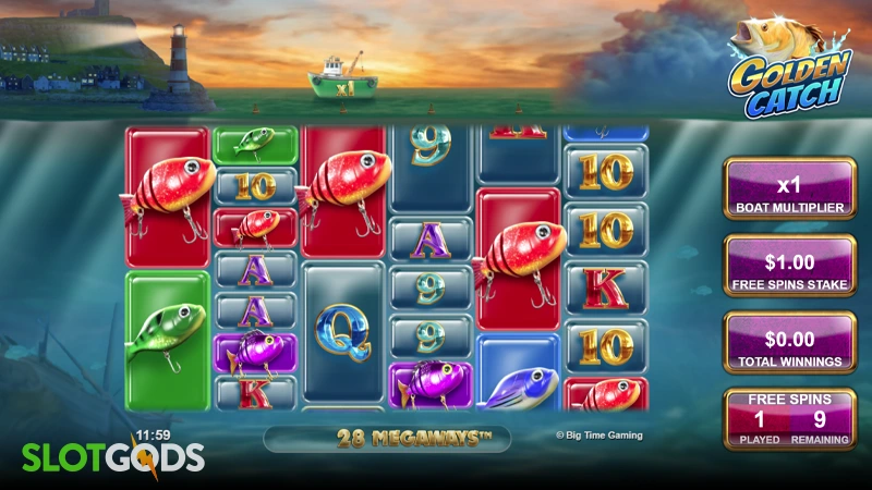 Golden Catch Slot - Screenshot 2