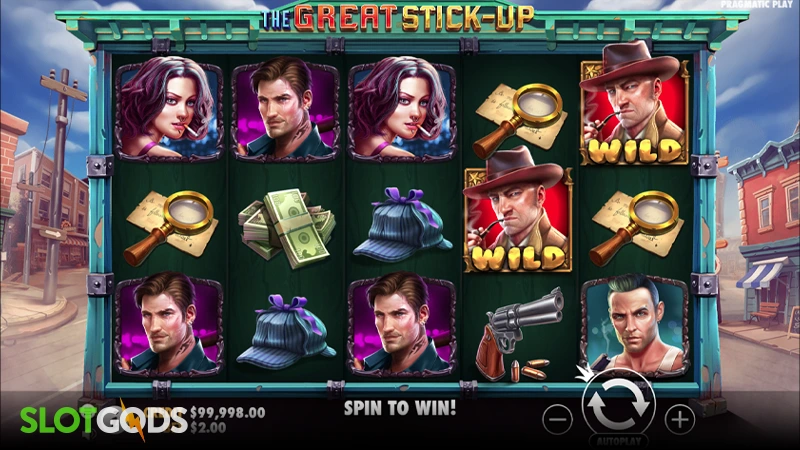 The Great Stick-Up Slot - Screenshot 