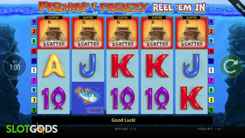 Fishin' Frenzy: Reel Time Slot - Screenshot 2