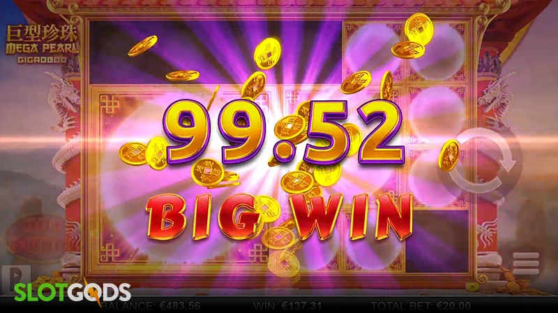 Mega Pearl Gigablox Slot - Screenshot 4