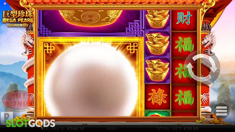 Mega Pearl Gigablox Slot - Screenshot 