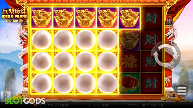 Mega Pearl Gigablox Slot - Screenshot 3