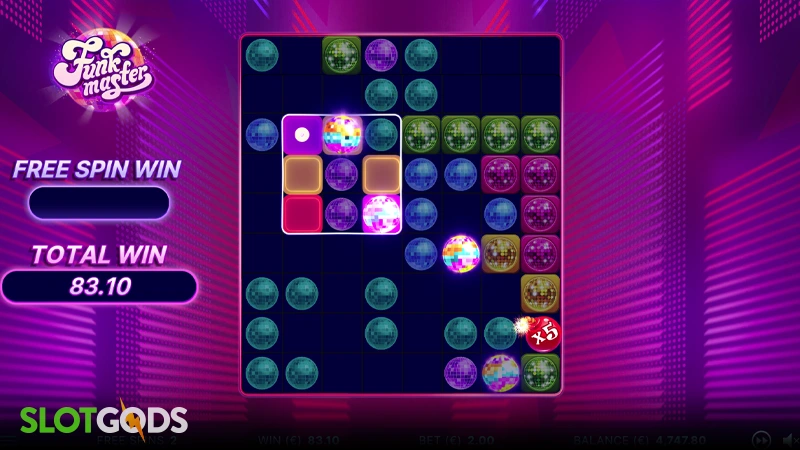 Funk Master Slot - Screenshot 2