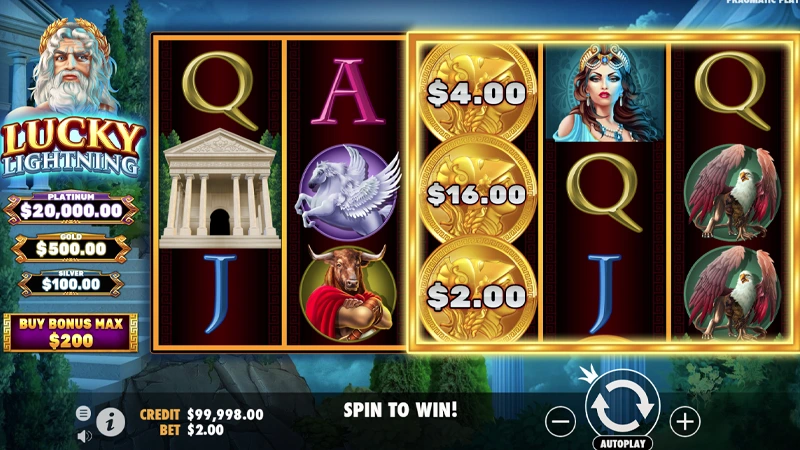 Lucky Lightning Slot - Screenshot 