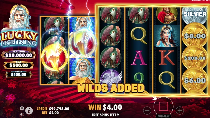 Lucky Lightning Slot - Screenshot 2