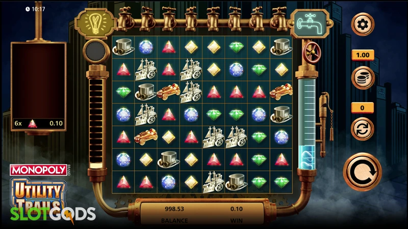 Monopoly Utility Trails Slot - Screenshot 